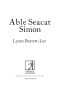 [Barrett 01] • Able Seacat Simon